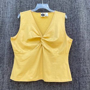 Yellow-gold party top